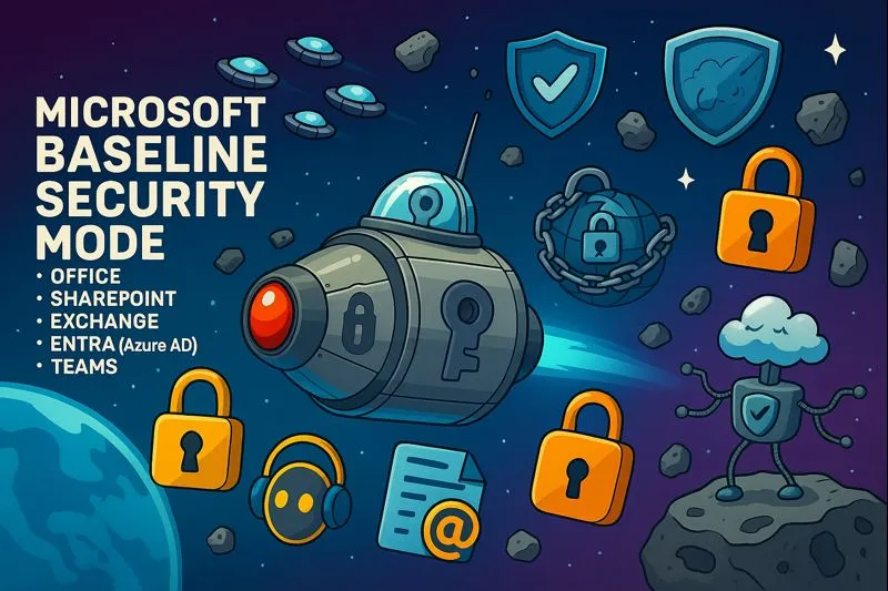 Microsoft Baseline Security Mode für Office, SharePoint, Exchange, Teams und Entra