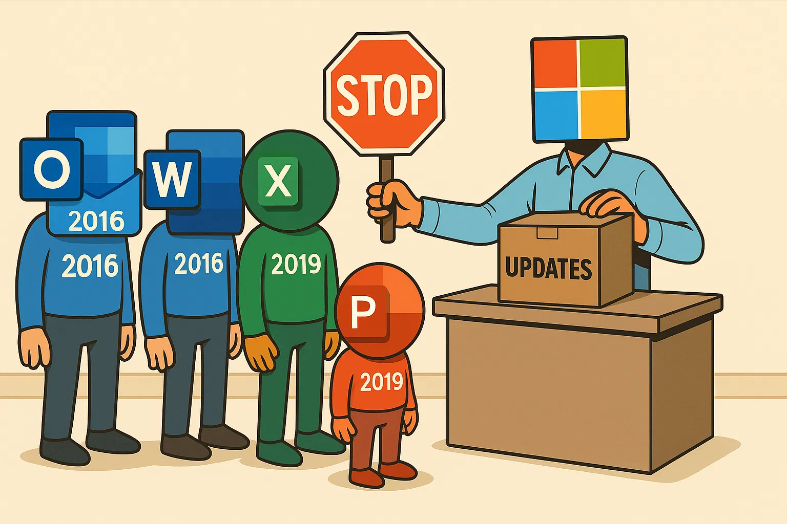 Office 2016/2019 End of Support
