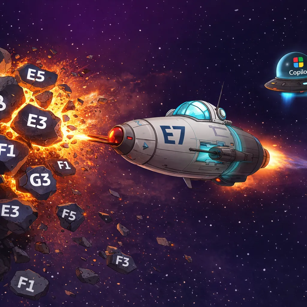 Microsoft E7 Lizenz ab 01.05.2026