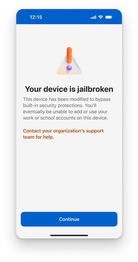 iOS_Jailbreak_Warning_Authenticator