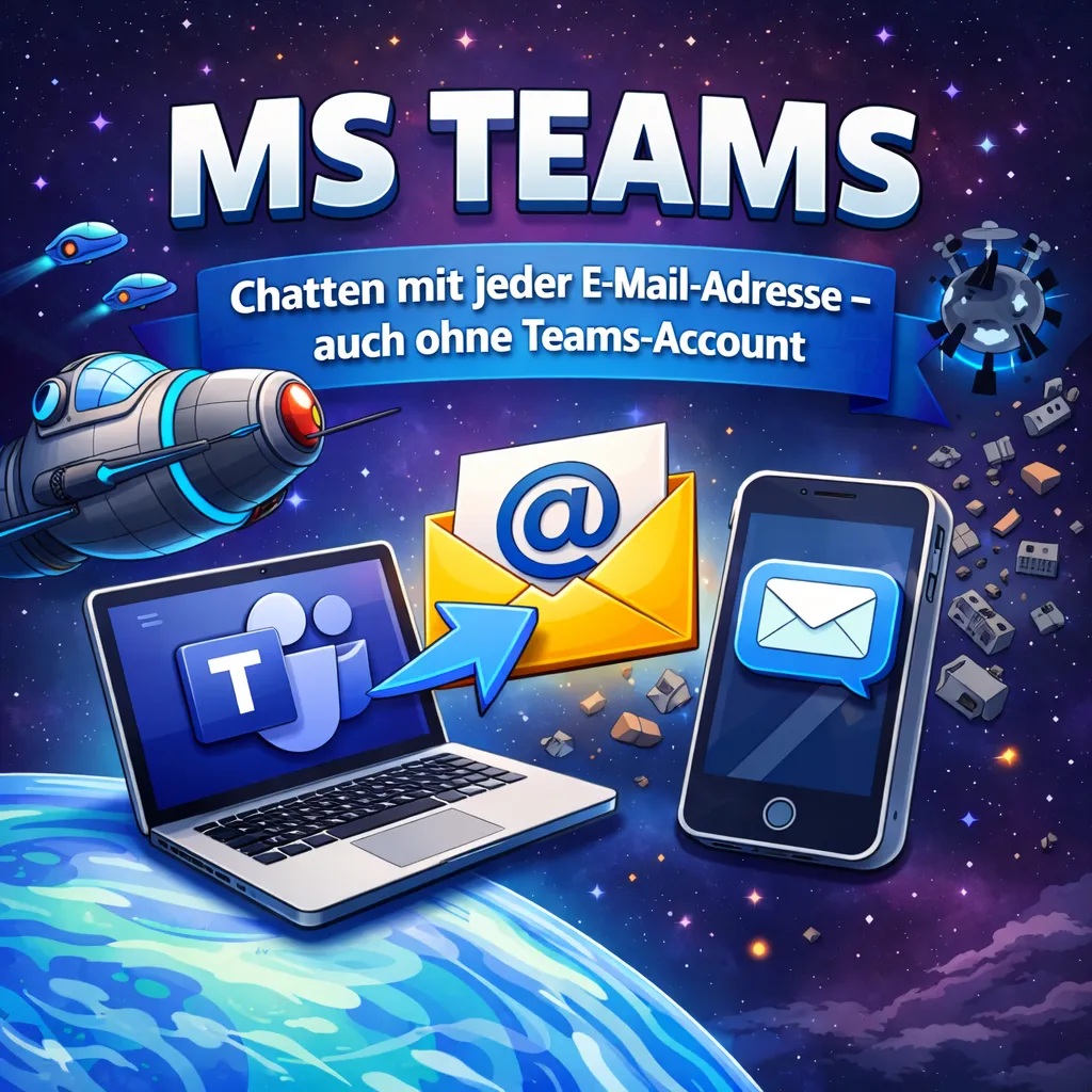 MS Teams: Chatten mit jeder E-Mail-Adresse – auch ohne Teams-Account