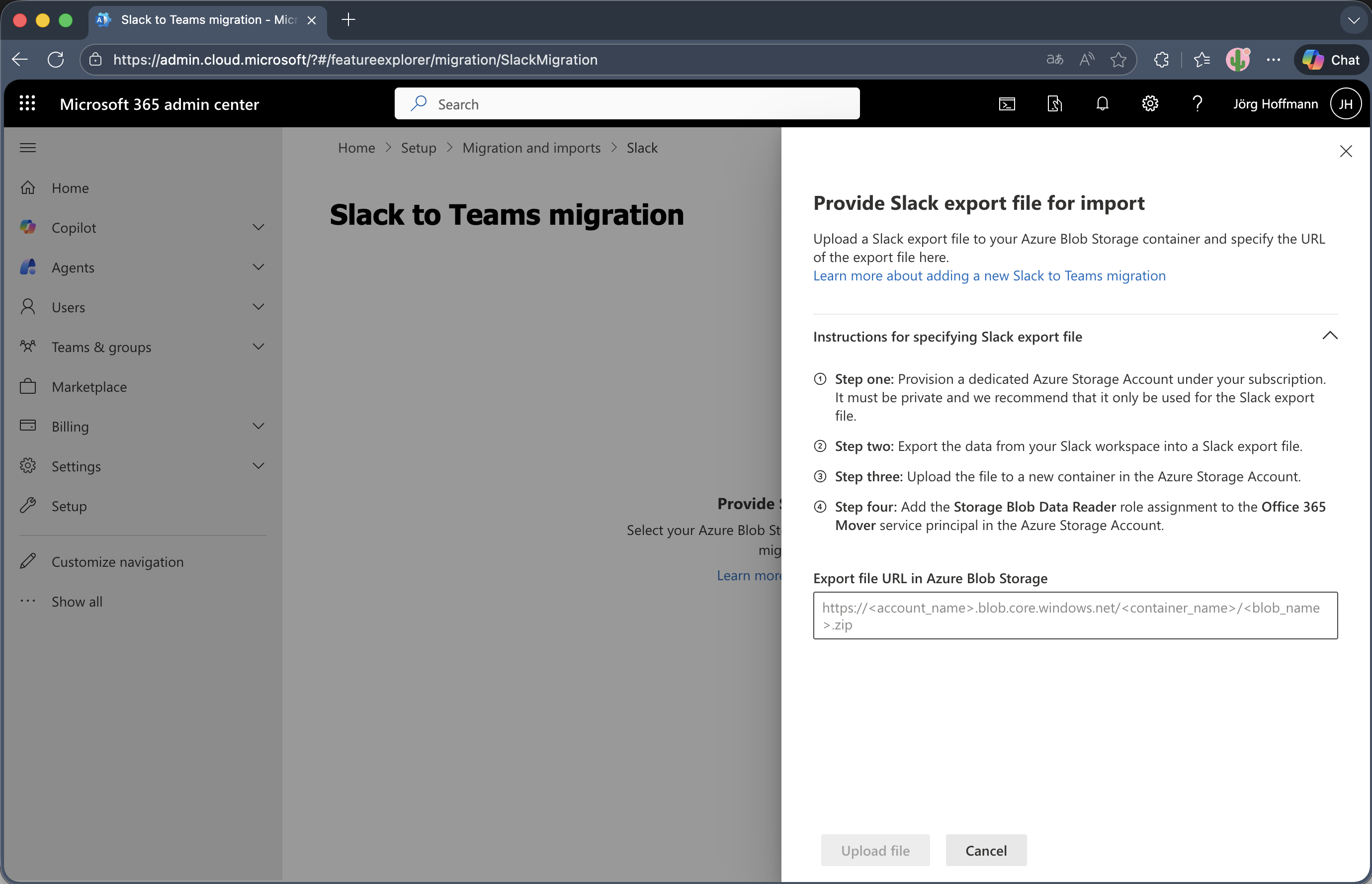 Slack to Teams Migration