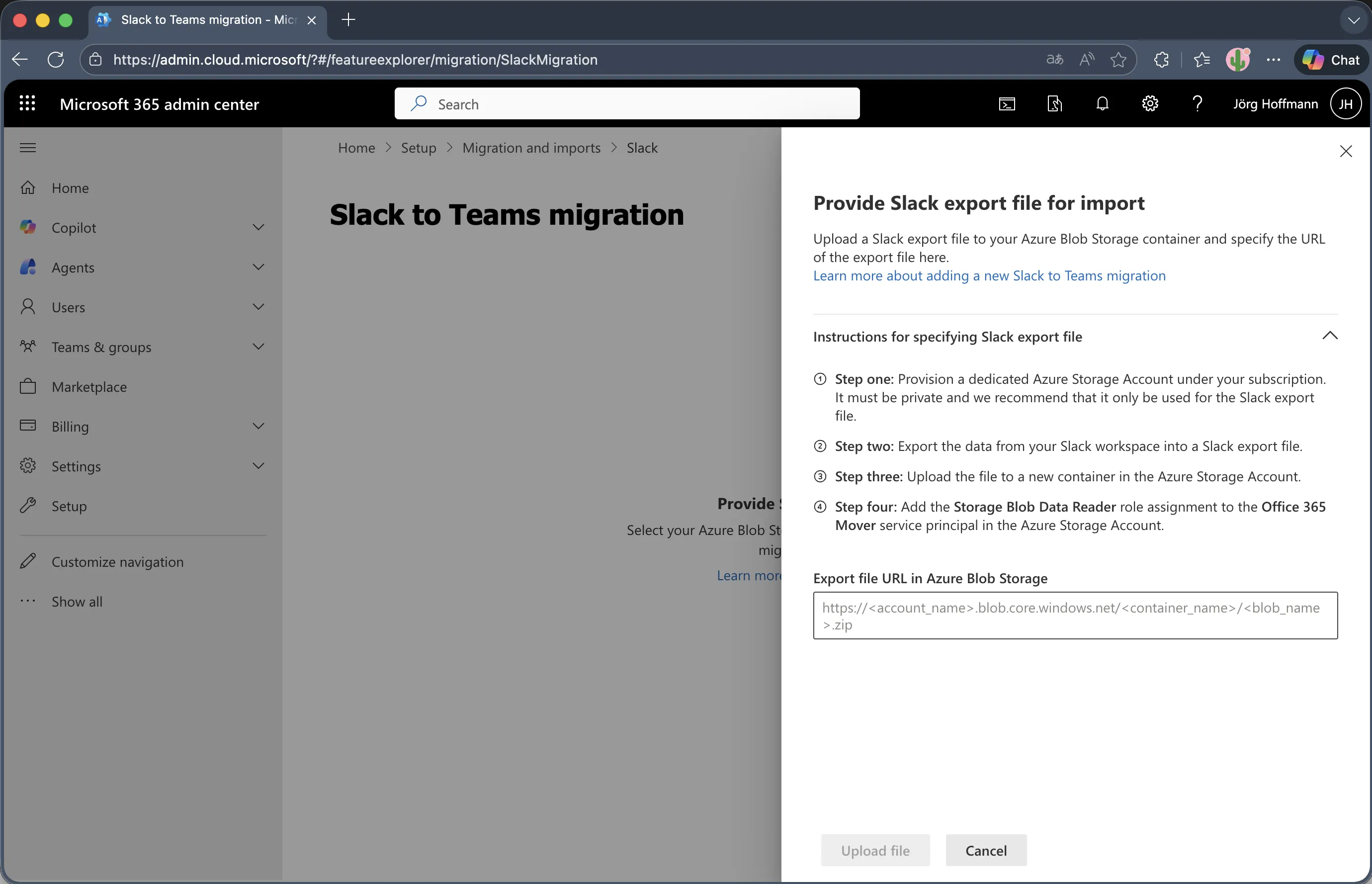 Slack to Teams Migration