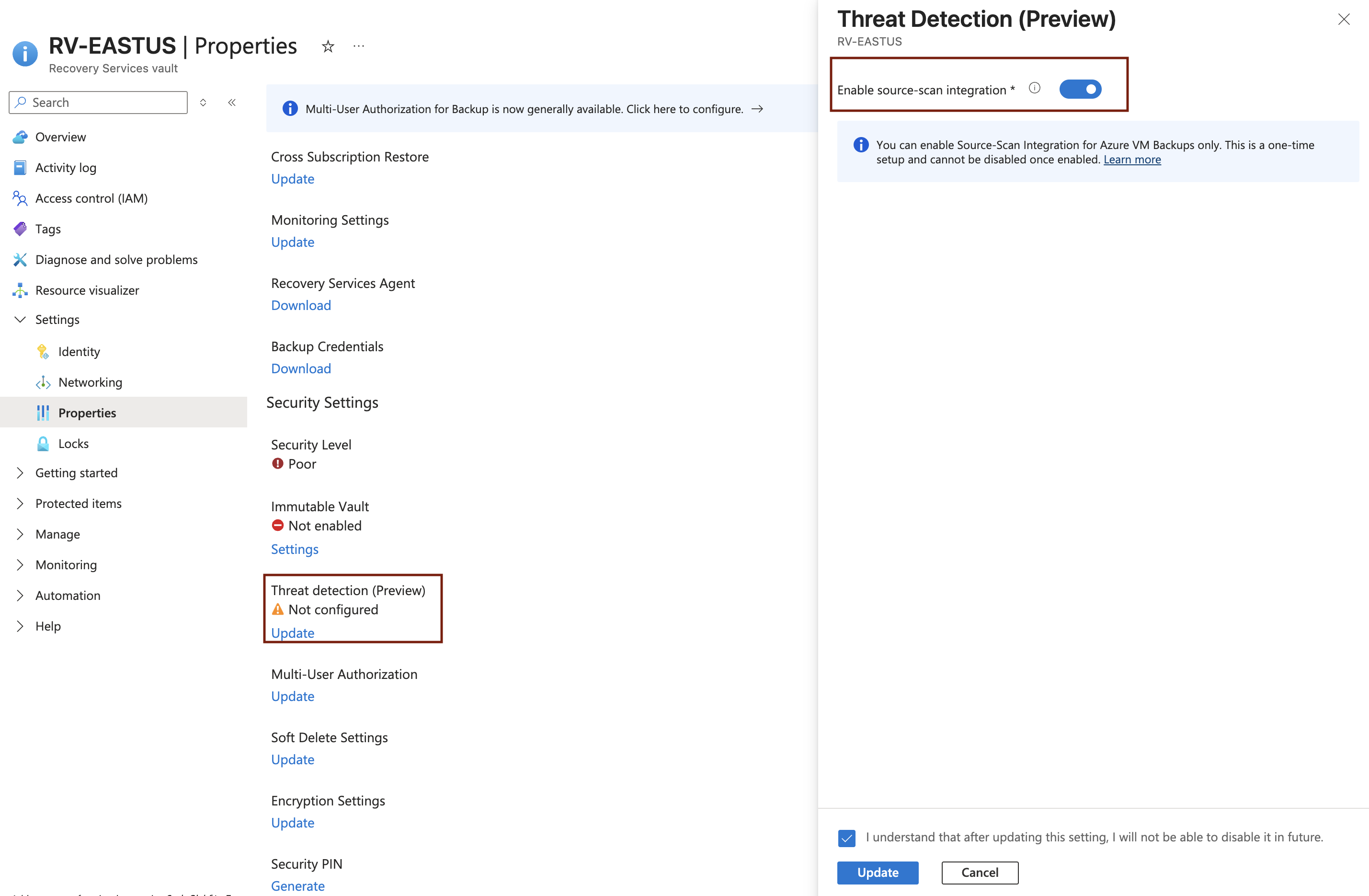 Azure Threat Detection